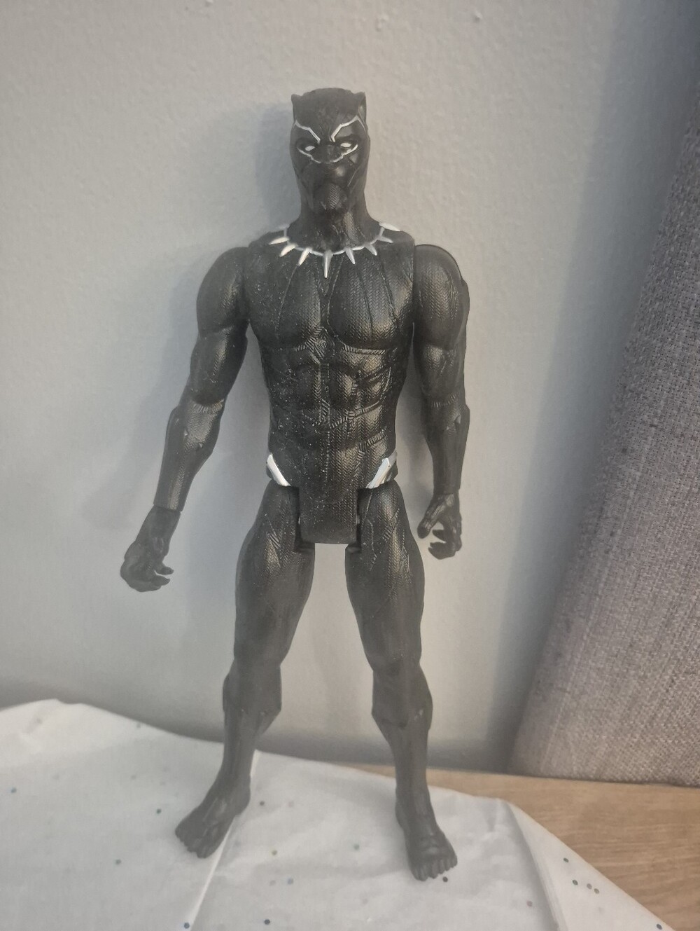 Marvel Black Panther Black and White Figurine Home Accent